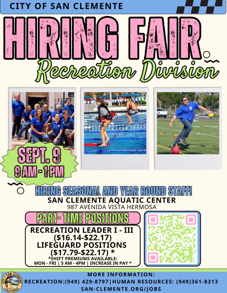 Sept 9 Hiring Fair 