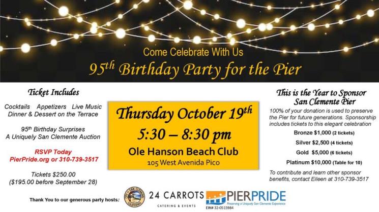 Pier Birthday Party