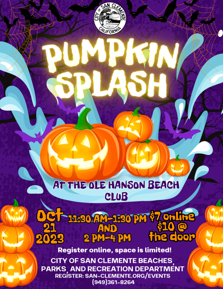 Pumpkin Splash Flyer 2023