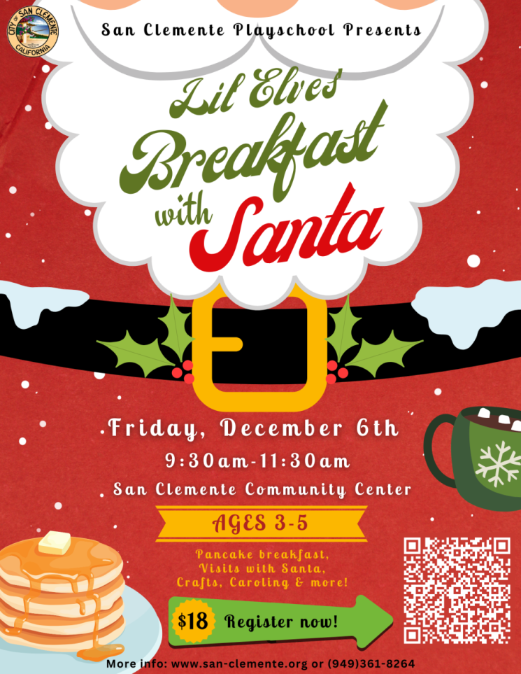 Playschool Lil Elves Breakfast with Santa 2024